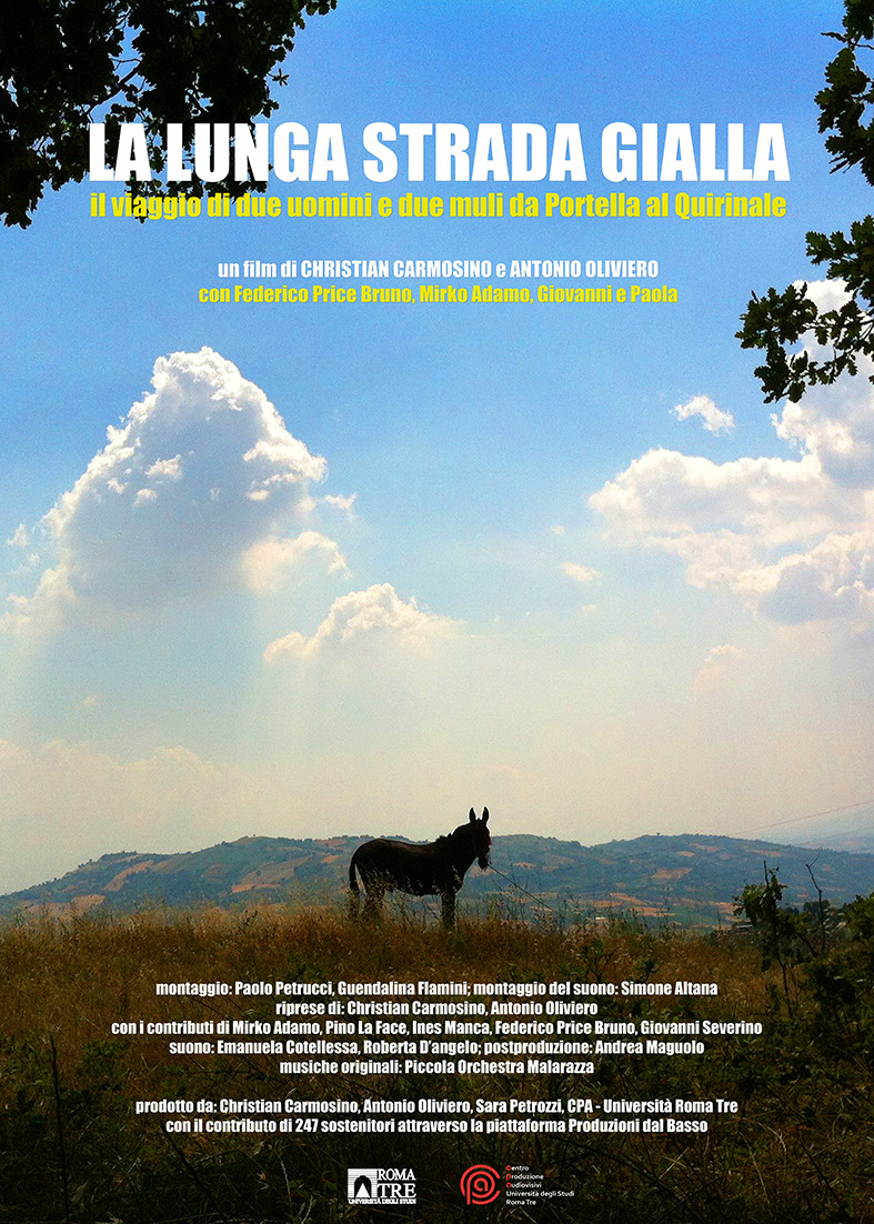 Locandine e foto film La lunga strada gialla